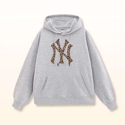 NY LEOPARD HOODIE